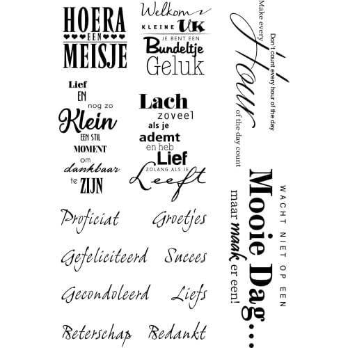 Ziyoulin Scrapbooking Stamps