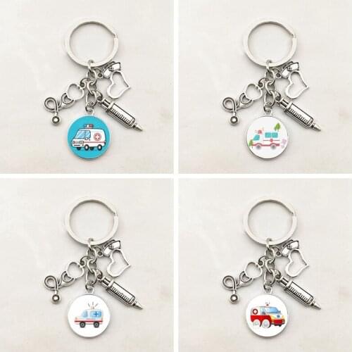 1Pc Vintage Calculator Accounting Charms Keyring 100 Dollar Bill Keyholder For Men Wallet Gift Jewelry Supplies