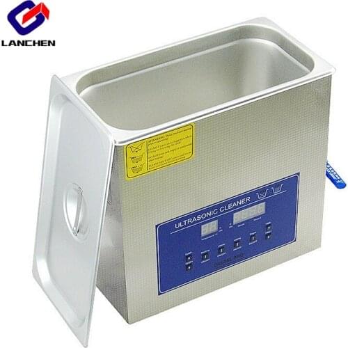 110V/220V 6L dual double frequency 28khz 40Khz digital ultrasonic cleaner cleaning machine