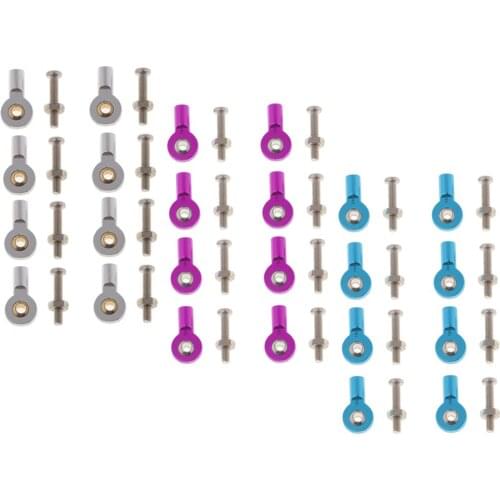 8x M3 Metal Ball Head Holder Link Rod End Ball Joint for 1/10 Axial SCX10