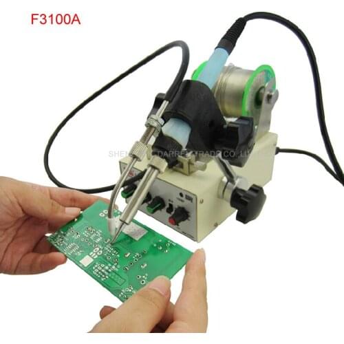 Automatic Tin Feeding Machine Constant Temperature Soldering Iron Teclast Multi-function Foot Soldering Machine F3100A
