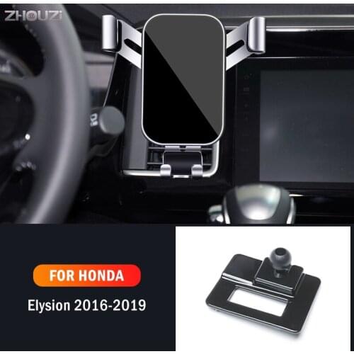Car Mobile Phone Holder Air Vent GPS Stand Gravity Navigation Bracket For Honda Elysion 2016 2017 2018 2019 Car Accessories