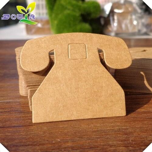 Diy Phone Graffiti Tag Gift Packaging Bag Handmade Soap Box Baking Bookmark Label Message Card