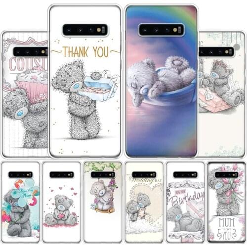 Teddy Me To You Bear Phone Case For Samsung Galaxy A51 A71 A50S A30S A10 A20E A40 A70 M30S A91 A01 A6 A7 A8 A9 Plus + Cover