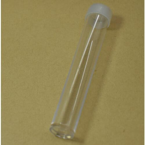 10PCS 76MM Sewing Needle Box Case Needles Containers Holder Transparent Plastic Functional Embroidery Felting Bottle