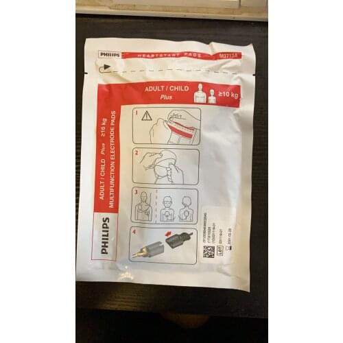 For PLILIPS M3713A Defibrillation Adult Electrode Sheet Adapted Philips Defibrillator Accessories Original Imported