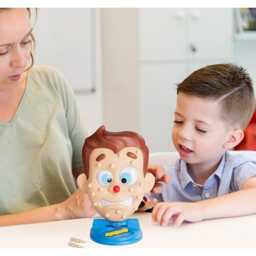 Funny Pimple Popping Popper Remover Squeeze Toys With Refillable Pimple Pus Practical Jokes Toy Novelty Relieve Stress Toys