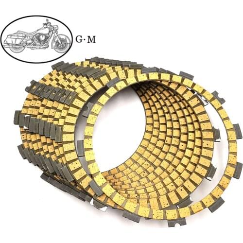 Motorcycle Carbon Fibre Clutch Friction Plates Kit For Suzuki GSXR1000 GSX-R1000 K1 K2 K3 K4 K5 K6 K7 K8 K9 L0-L6 2001-2016