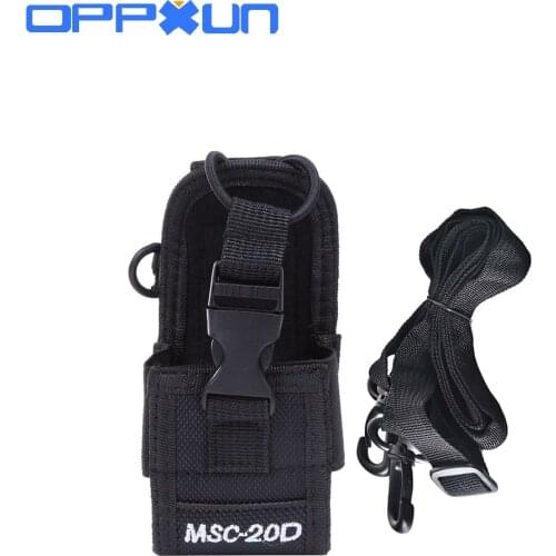 OPPXUN MSC-20D Nylon Carry Case For Kenwood BaoFeng UV-5R UV-5RA UV-5RB UV-5RC UV-B5 UV-B6 BF-888S Walkie talkie Bag Case Holder