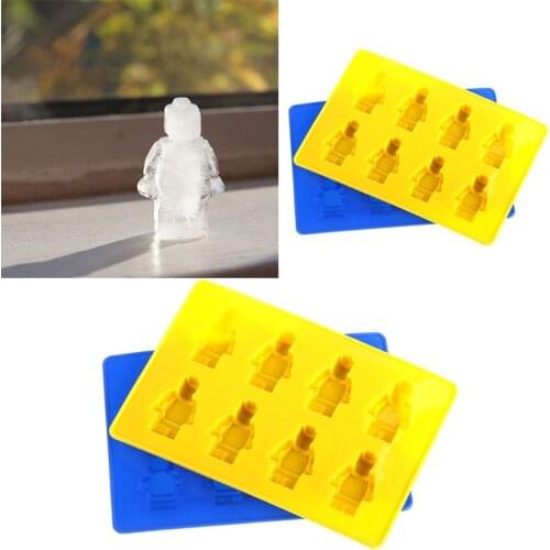 New Arrive Unique DIY Ice Cube Tray Chocolate Ice Mold Maker Bar Party Drink Man Style