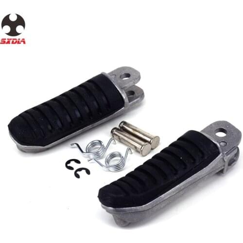 Motorcycle Footrest Front Foot Pegs For SUZUKI BBANDIT 400 GSF400 GK75A GSF1200 BANDIT1200 1996-2005 GSF600 BANDIT600 1996-2000