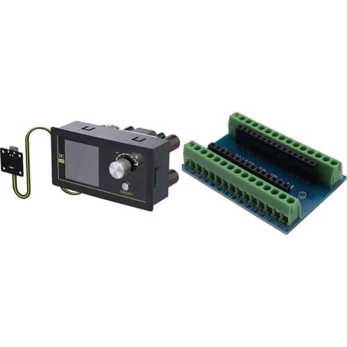 For Nano V3.0 3.0 Controller Terminal Adapter Expansion Board with DC DC Buck Boost Converter 1.8-32V 5A Power Module