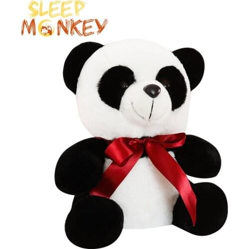 Seated Panda Plush Toys Simulation Giant Squid Stuffed Toys Cute Animal Plush Dolls for Kids Boys Girls Gifts