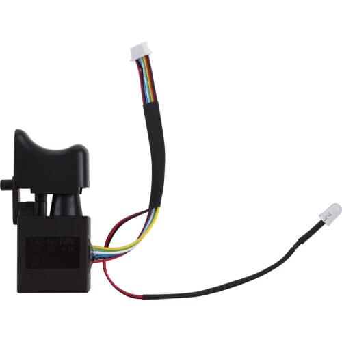 Electric Drill Dustproof Speed Controller Push Button Trigger Switch DC 7.2-24V M17E