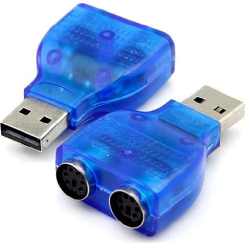 USB to PS2 converter adapter USB to Dual PS2 converter for Mouse&keyboard