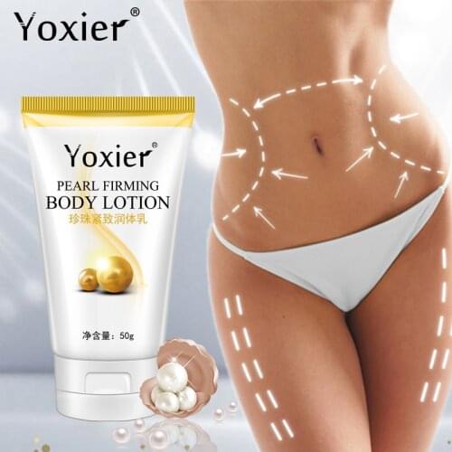 Yoxier Pearl Firming Body Lotion Slimming Massage Remove Stretch Marks Treatment Firming Cellulite Remover Cream Body Skin Care