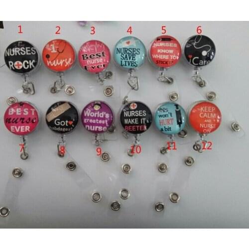 3PCS Nursing id badge holders