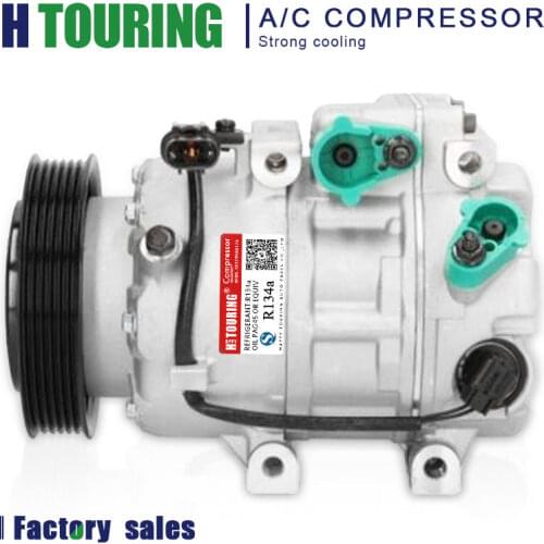 NEW AC Compressor For Hyundai Santa Fe 2012 2013 2014 2015 97701-2W500 97701-2W550 977012W500 977012W550