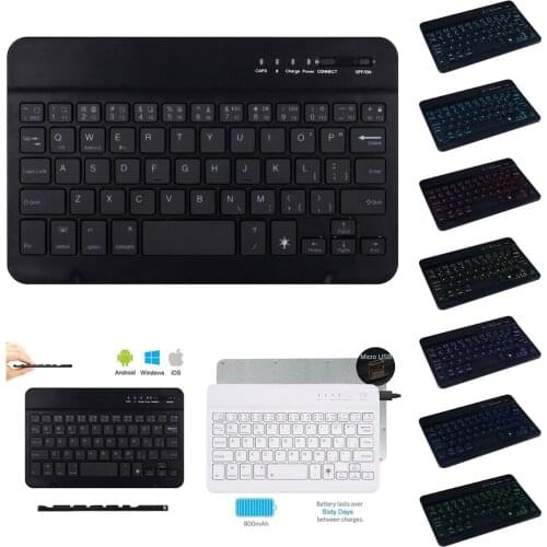 Wireless Keypad For Iphone Pad PC Universial Portable Backlit Keyboard Mini Bluetooth Apply Windows Android IOS Keyboard