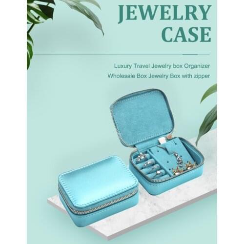 Travel Jewelry Box Organizer Leather 2020 Luxury Small Pu Gift Kids Oem Girl Packaging Case Women Customize Storage