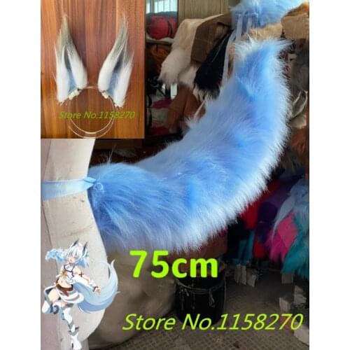 Redo of Healer Setsuna Cosplay Ears Tail 75CM