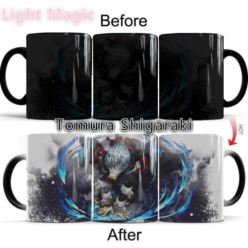 My Hero Academia Tomura Shigaraki Creative 11oz Color Changing Coffee Mugs Tea Cup and Mug