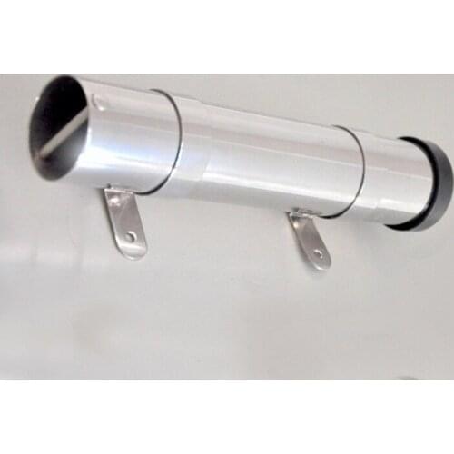 Stainless steel fishing rod bracket 10" side mounting for boats, marine yachts