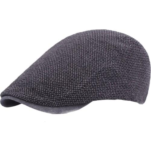 Hot Selling 2021 Mans Cotton Versatile Berets Mens Peak Cap New Arrivals Fashion Forward Hat Male Outdoor Travel Sun Hat#4