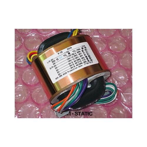 International Universal Voltage 50W High Quality R CoreTransformer 16Vx2+9Vx3