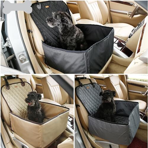 900D Nylon Waterproof Pet Car Carrier Dog Seat Cover Mat Outdoor Carrying Bags Mulitifunction Car Travel Accessories Dog Bag