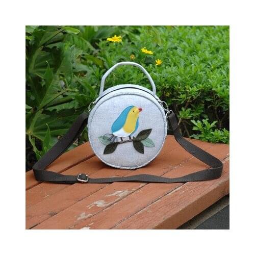 New Fashion original string appliques mini women shopping handbags!Nice bohemian prints small multi-use bag Hot casual Carrier