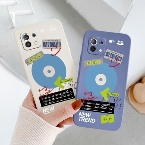 New Trend Liquid Silicone Phone Case For Xiaomi Mi11 11i 10T 9T Camera Protective Soft Back Cover On 0 10S 9 8 Poco F2 X2 F3 Pro