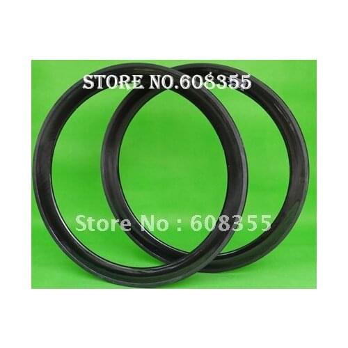 Clincher Rim 60mm - 3K Full carbon road bike 700C wheels Clincher Rim 60mm ( holes : 20,24)