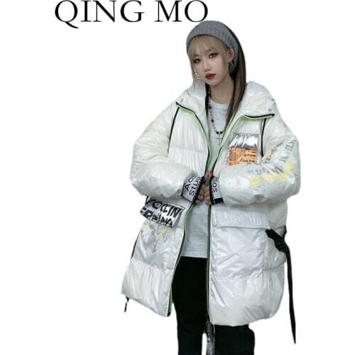 Женские пуховики QING MO China At AliExpress