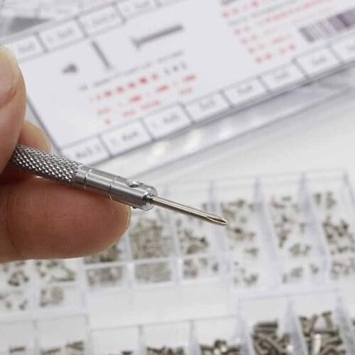 Eyeglass Frame Notebook Small Screw Set Micro Back Cover Screw 18 Specifications
