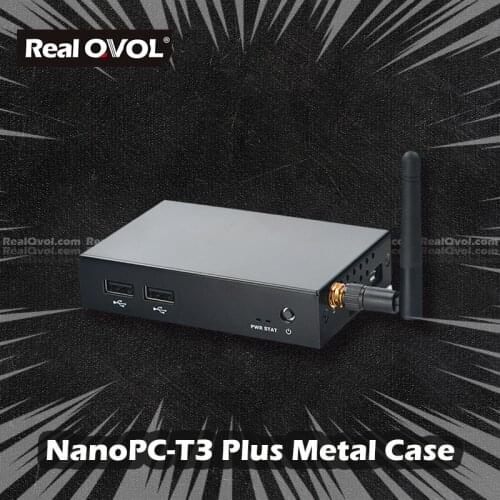 RealQvol FriendlyELEC Sheet Metal Case for NanoPC-T3 Plus quick and easy assemble
