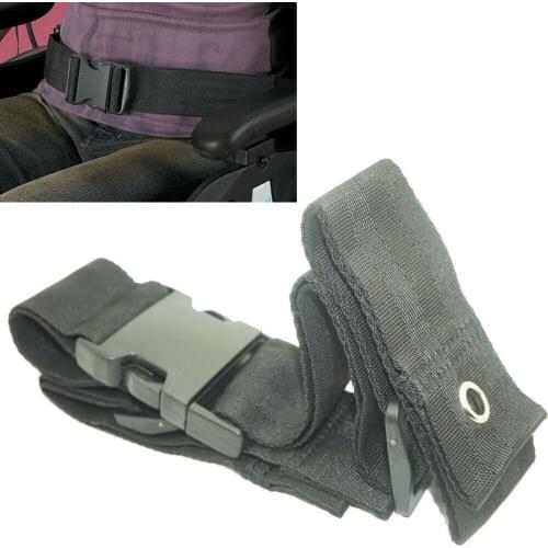 Wheelchair Seat Belt 50mm ( 2 inch ）Width , Pelvic Clamp Style Universal