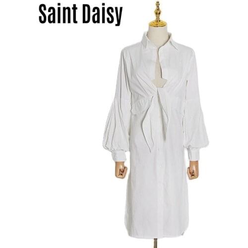 Модные вязаные платья Saint Daisy China At AliExpress