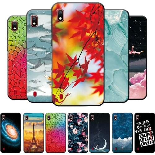 For Samsung Galaxy A10 A20 A30 A50 A70 Phone Case Cover Cartoon Scenery Silicone Back For Samsung A50 A70 A20E Case Bumper
