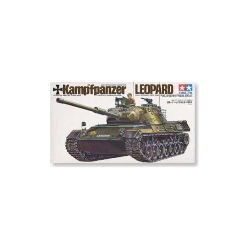 TAMIYA 1/35 scale models 35064 German leopard main battle tanks