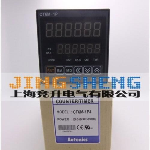 100% New Original AUTONICS Timer Counter CT6M-1P4 instead of CT6