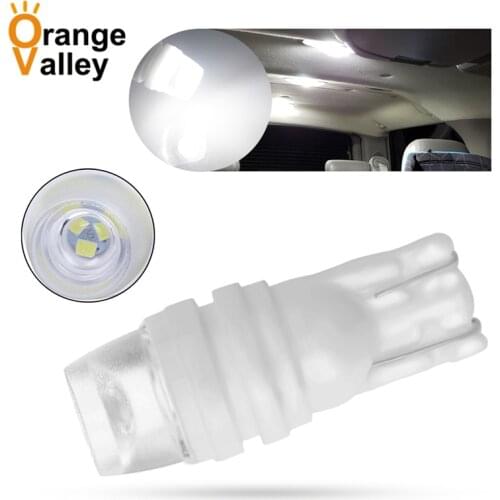 500Pcs Car T10 W5W 3 LED 194 168 2835 Auto LED Lamp Ceramic Interior Lights Wedge parking lights Bulbs Plate Light DC 12V 24V