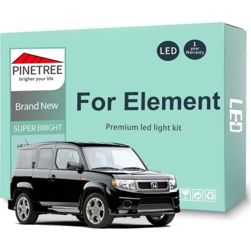 8Pcs Led Interior Light Kit For Honda Element 2003-2011 LED Bulbs Canbus No Error Car Light Accessories