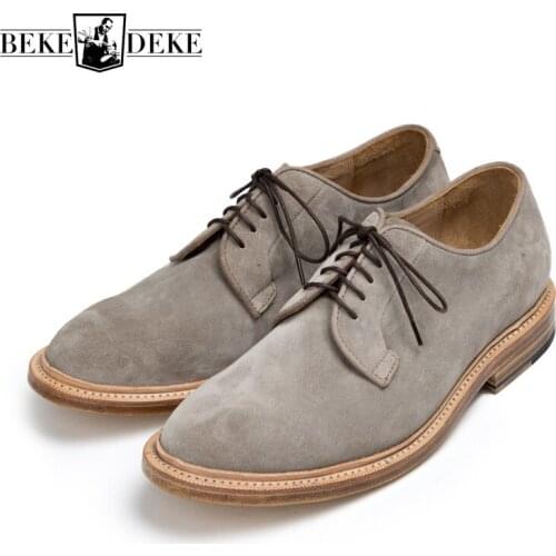 Мужские замшевые туфли BEKEDEKE China At AliExpress