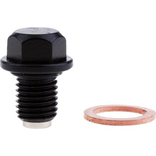 Magnetic Oil Drain Plug Bolt for YAMAHA SRX400 1985-99 XJR400/R/S 1993-08 FZ6/R 2004-2017 SRX600 1985-1994 MT-07 14-17 FZ8 11-14