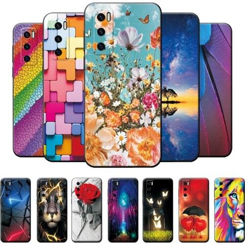 Case For Vivo V20 SE Case Cover on Vivo V20se 2020 Case Rose Pouch Soft TPU Silicone Back Cover On VivoV20 SE V20SE Phone Bumper