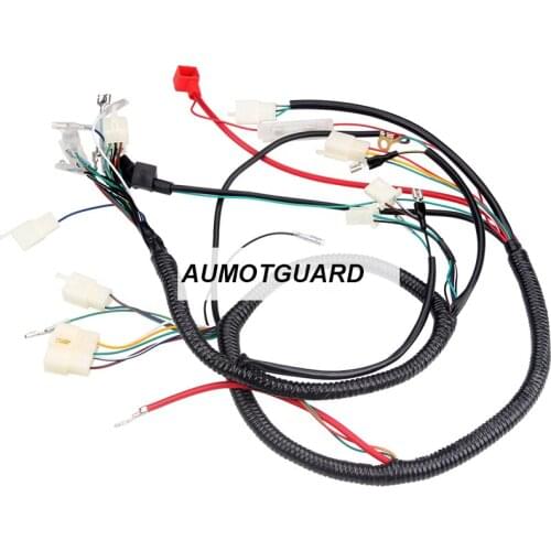Engine AC Wiring Harness Wiring Loom for 150cc - 250cc PIT Trail Dirt Quad Bike ATV Go Kart Dune