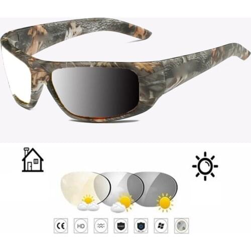 Stick Face Sports Camo Color Mens Photochromic Grey Reading Glasses +0.75 +1 +1.25 +1.5 +1.75 +2 +2.25 +2.5 To +4