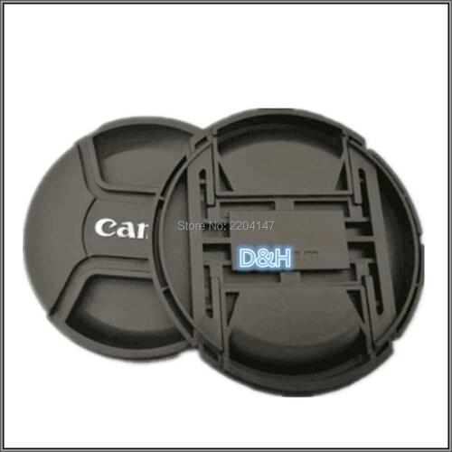 77mm LC-77 NEW Lens Cap Cover With Logo For Cano 5DS 5D3 5DIII 5D2 5DII 7D2 7DII 6D 24-105 17-40 24-70 I With Anti-lost Rope