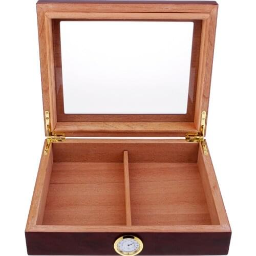 Mini Guitar Hygrometer+Cigar Humidor Case Musical Instrument Parts